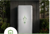 Moderne thuisbatterij installatie